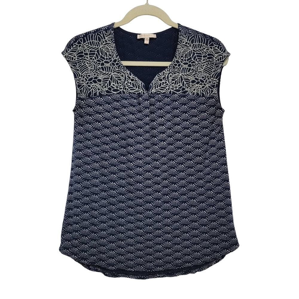 The Skies are Blue Anthroplogie Boho Sleeveless Top